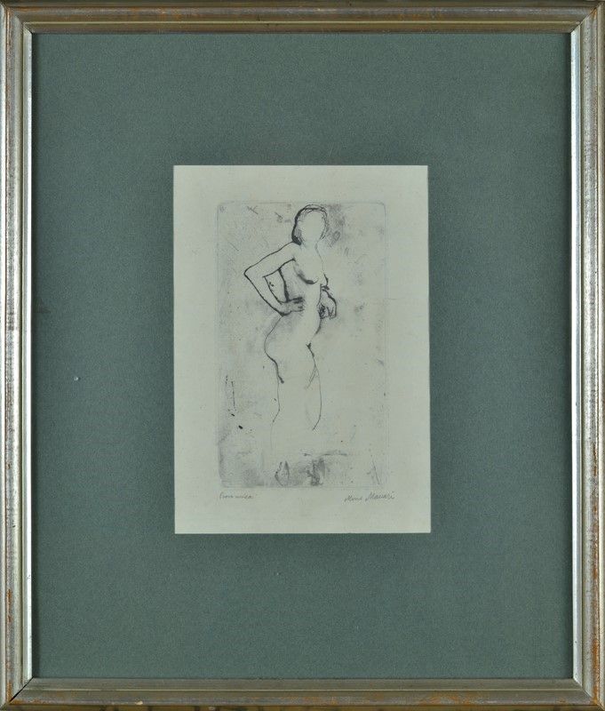 Mino Maccari - Nudo