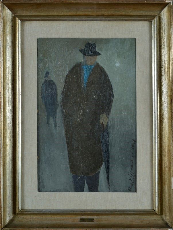 Franco Villoresi - Uomo con Ombrello