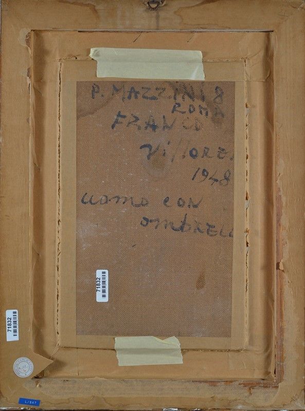 Franco Villoresi - Uomo con Ombrello