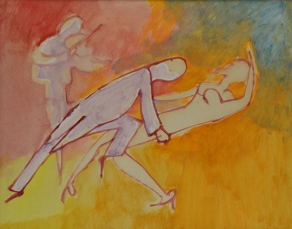 Mino Maccari - Danzatori