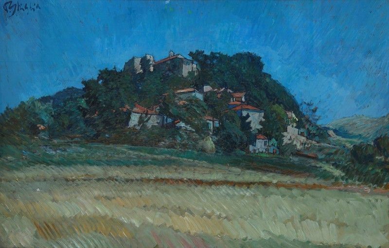 Paulo Ghiglia - Veduta di Paese