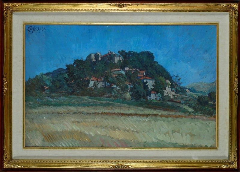 Paulo Ghiglia - Veduta di Paese