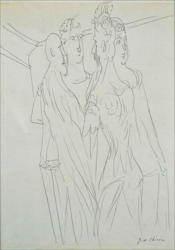 Giorgio De Chirico - I Senatori