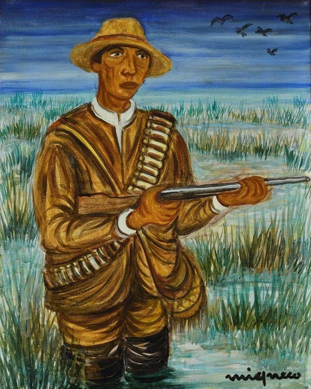 Giuseppe Migneco - Cacciatore