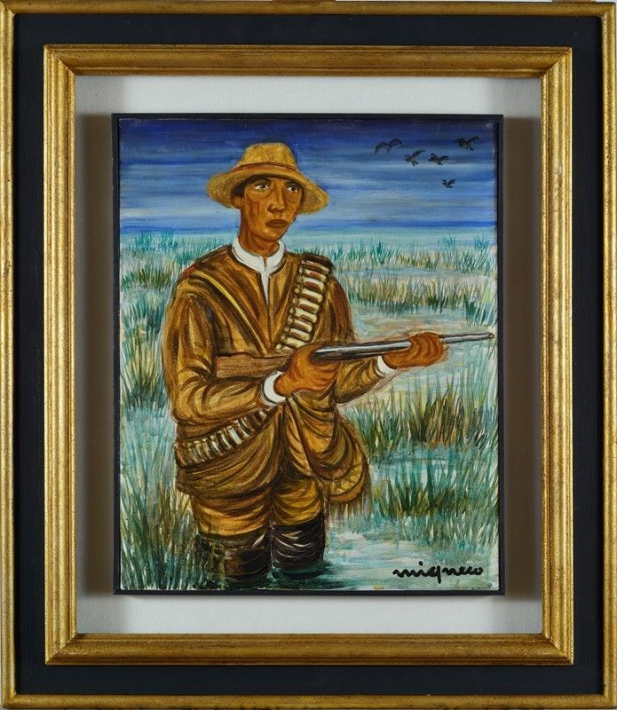 Giuseppe Migneco - Cacciatore