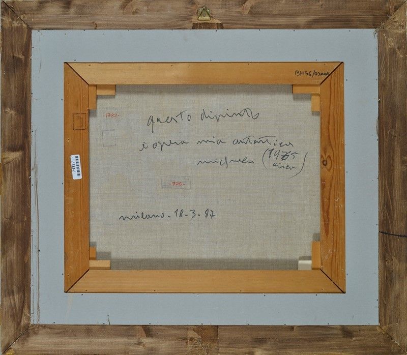 Giuseppe Migneco - Giovane con Pesci