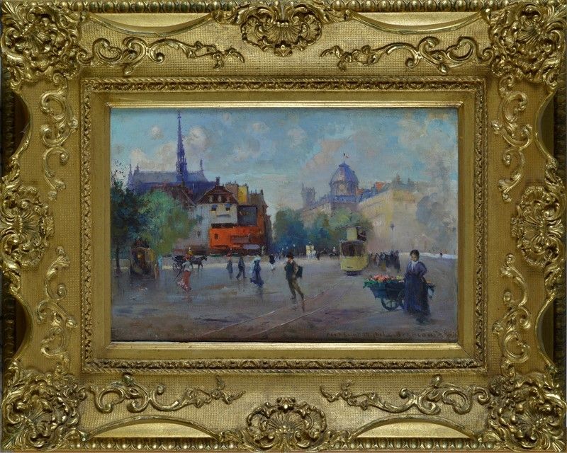 Carlo Brancaccio - Veduta di Mont Saint Michel
