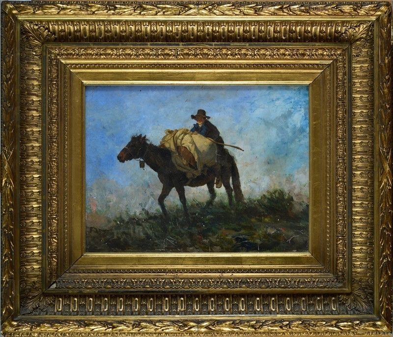 Filippo Palizzi - Ragazzo sul Mulo