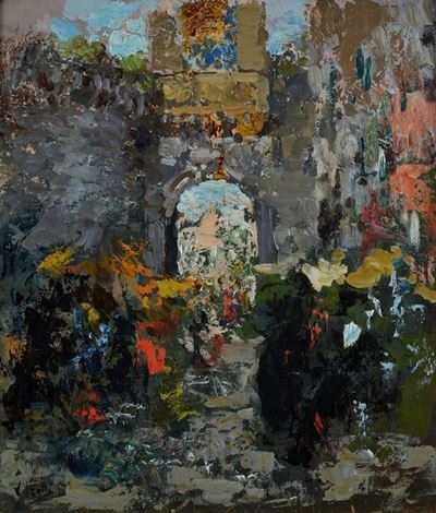 Scorcio di Strada con Figure