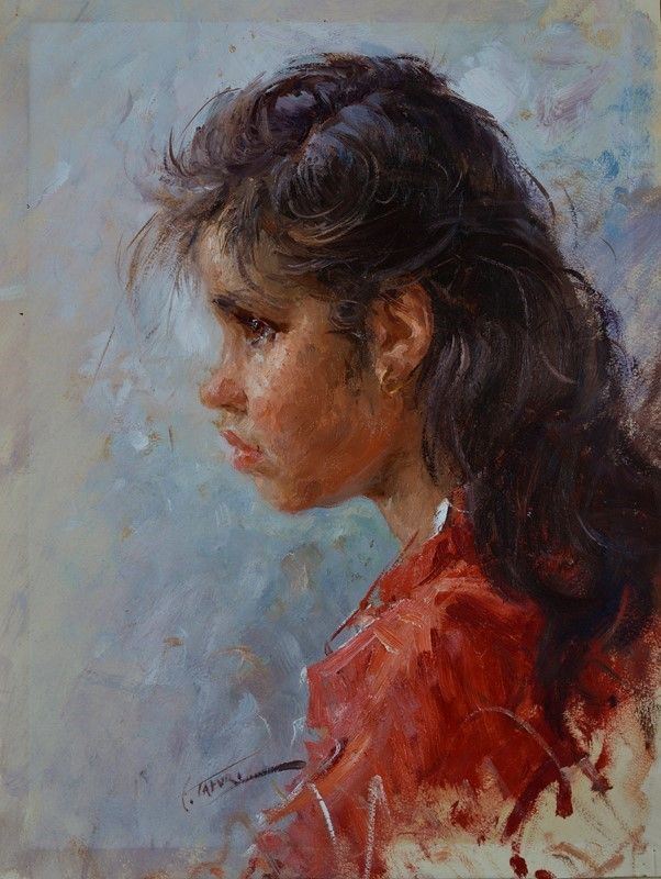 Clemente Tafuri - Ritratto di Ragazza