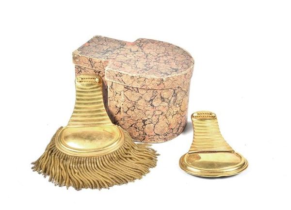 Spalline per Tenente della Guardia Civica del 1848