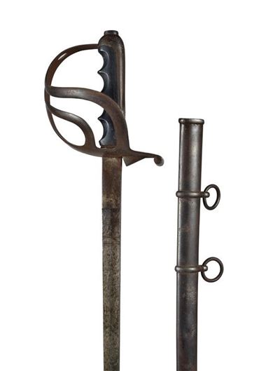 Sciabola Mod. 1888 Brunita