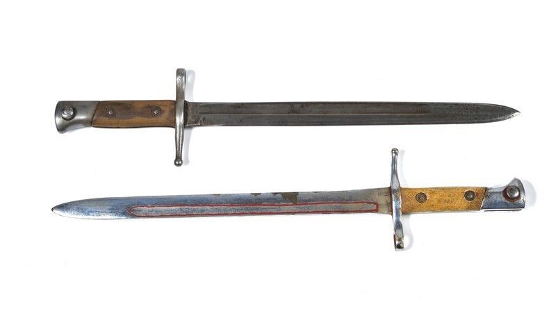 Due Baionette Italiane Mod. 1891