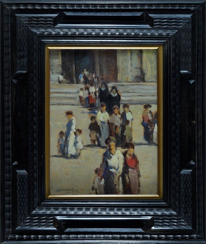 Ludovico Tommasi - L'uscita dalla Messa