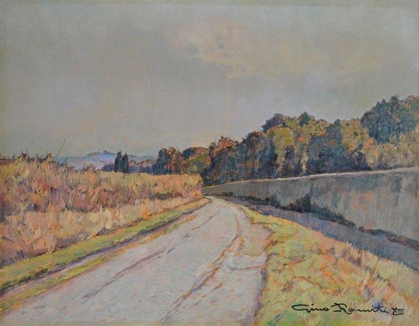 Gino Romiti - Strada di campagna