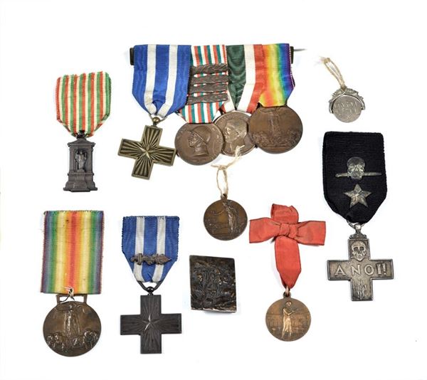 Lot of Italian military medals