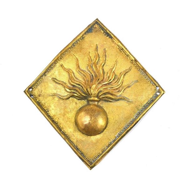 Trofeo da tshako di Ufficiale dei Granatieri  - Asta Armi antiche e Militaria - Galleria Pananti Casa d'Aste