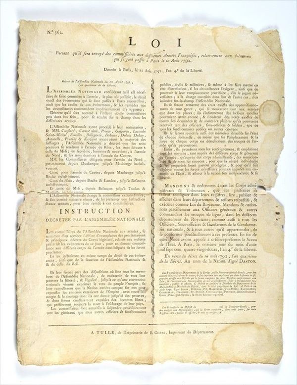 Documento dell'Assemblea Nazionale