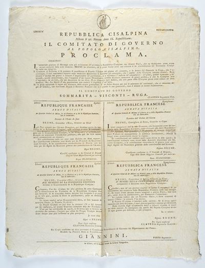Proclama della Battaglia di Marengo