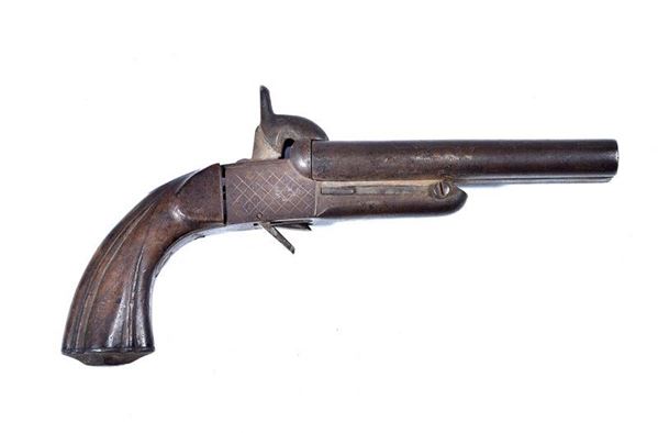 Pistola a spillo a canne giustapposte