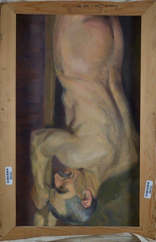 Attr. a Filadelfo Simi - Studi di Nudo (fronte/retro)