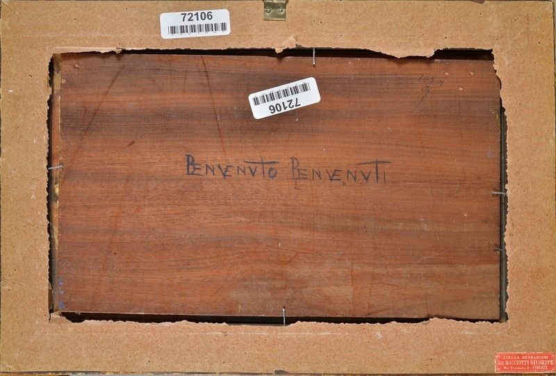 Benvenuto Benvenuti - Paesaggio con Tori