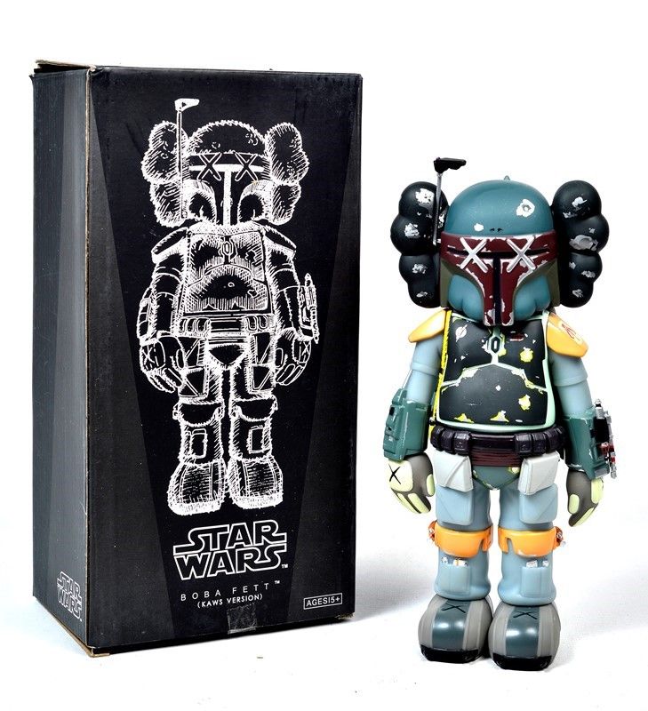 Kaws (brian Donnelly) - Star Wars Boba Fett (original Fake)