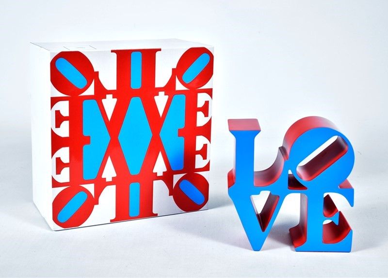 Robert Indiana - Love Blue