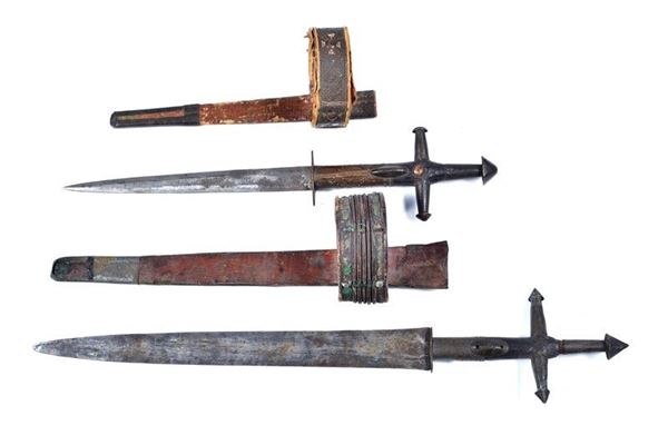 Two Telek Tuareg knives