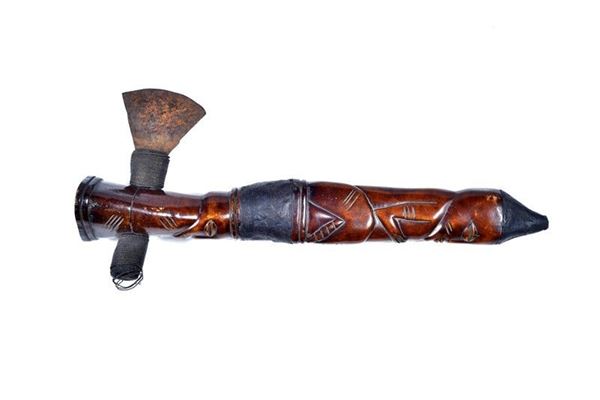 Ceremonial ax-scepter