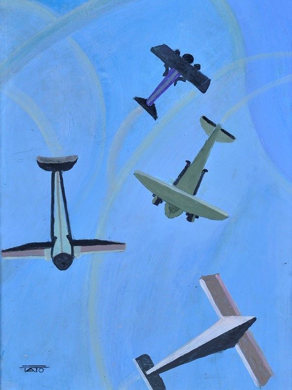 (Guglielmo Sansoni) Tato - Aeroplani