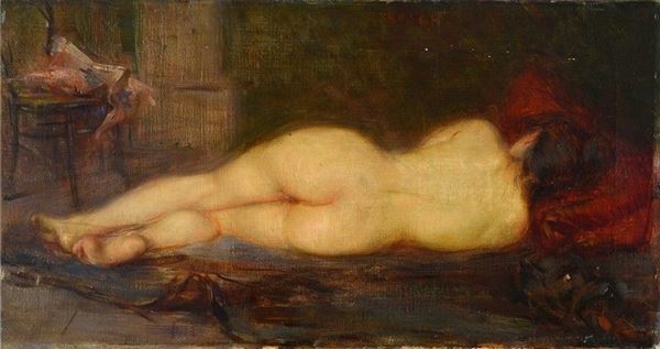 Clemens Brosch - Nudo disteso 