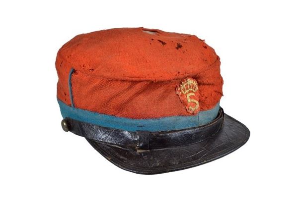 Berretto di un Garibaldino del Risorgimento