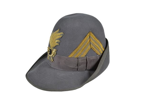 Cappello alpino della Regia Guardia di Finanza