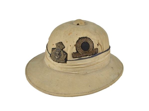 Casco coloniale della Regia Marina