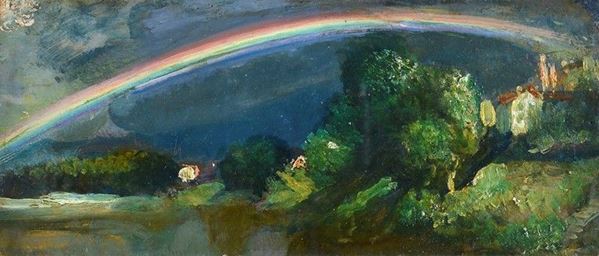 Armando Spadini - Arcobaleno a Bellariva