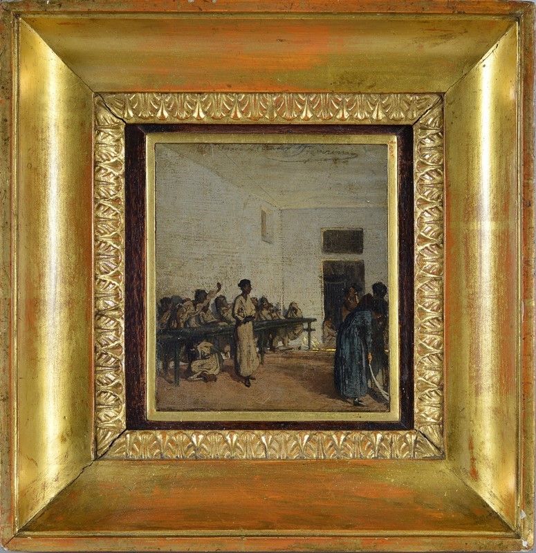 Telemaco Signorini - La Sala delle Agitate del Manicomio di San Bonifacio in Firenze