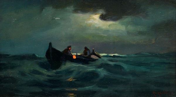 Renuccio Renucci - Notturno sul mare