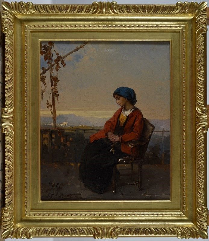 Domenico Induno - La Preghiera