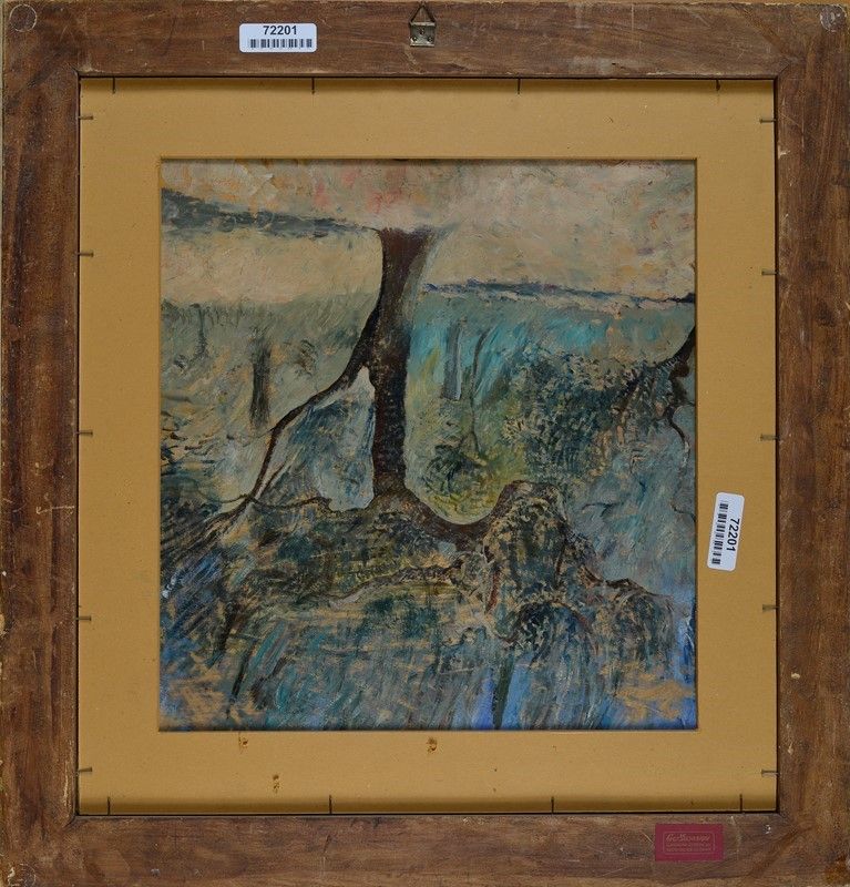 Paulo Ghiglia - Volto di Adolescente in un Paesaggio