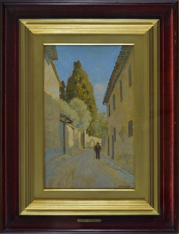 Carlo Passigli - Stradina di Campagna Toscana