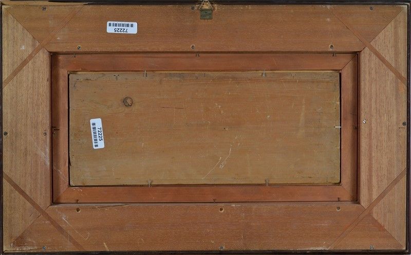 Maestro Toscano Fine XIX Inizio XX Sec. - Litorale Toscano con Caseggiati