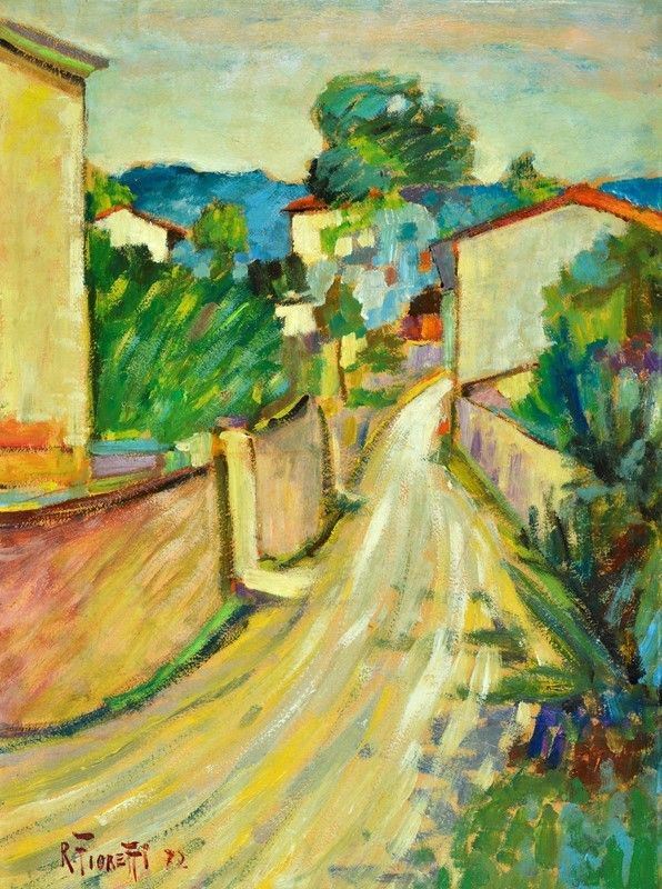 Rino Fioretti - Strada di paese