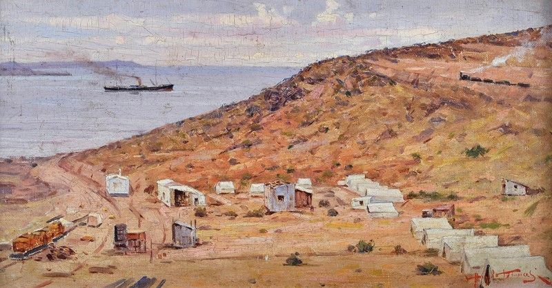 Angiolo Tommasi - Paesaggio Argentino