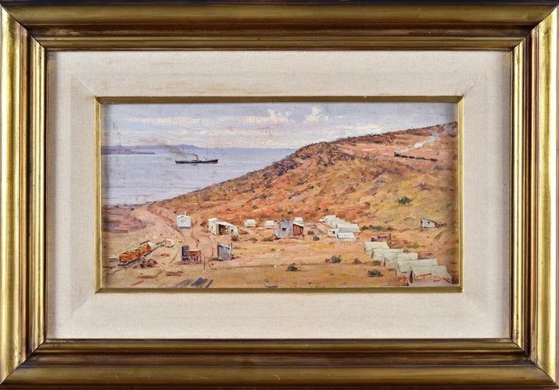 Angiolo Tommasi - Paesaggio Argentino