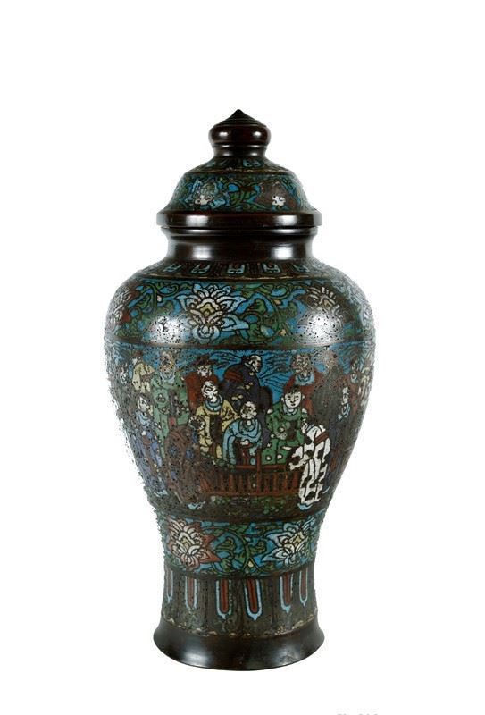 Vaso cloisonnè