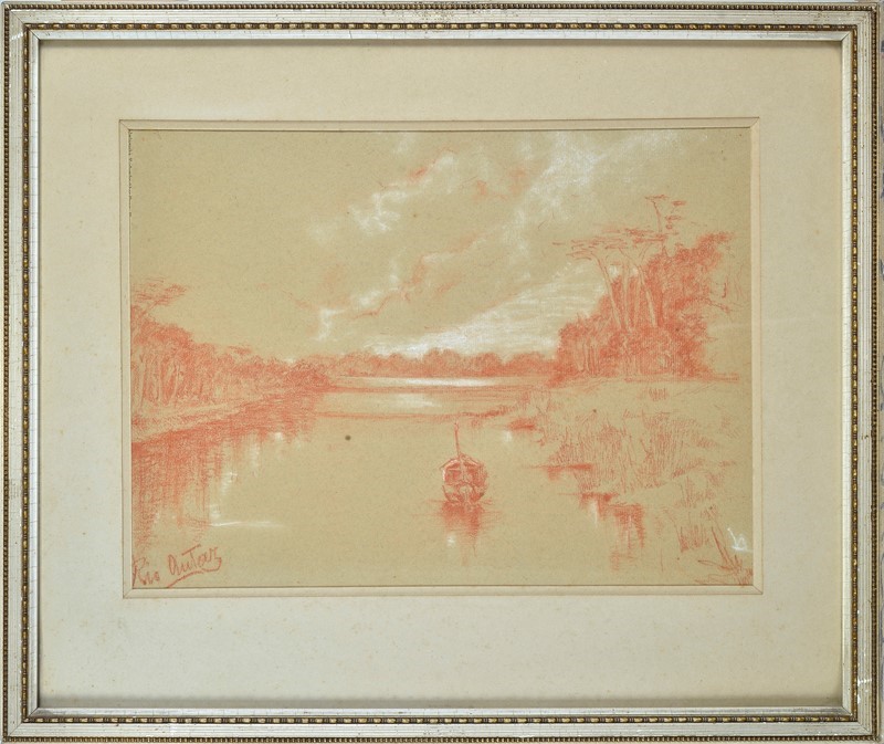 Anonimo, XX Sec. - Coppia di Paesaggi