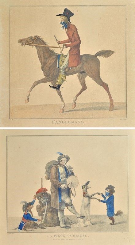 Coppia di stampe