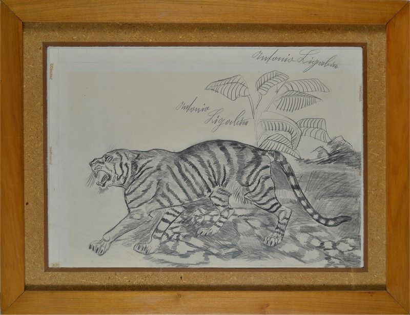 Antonio Ligabue - Tigre