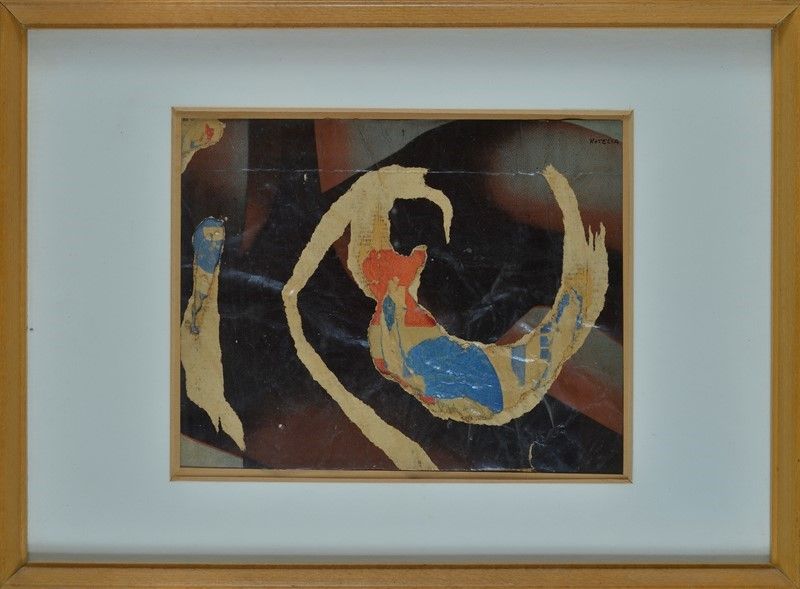 Mimmo Rotella - Senza Titolo